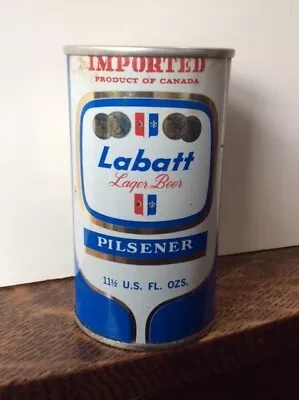 LABATT Lager CANADA NY BEER CAN  IMPORTED PILSENER  To USA BUFFALO NEW YORK • $4