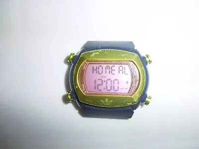 Adidas ADH6068 Unisex Blue Pink Crystal Digital Dial Watch • $12