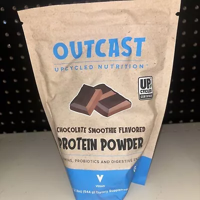 OUTCAST - Protein Powder - CHOCOLATE SMOOTH - VEGAN - 1.2 Lbs - Best 8/2023 • $22