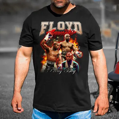 Floyd Mayweather Jr T-shirt Boxing Black S-234XL NG1516 • $21.84