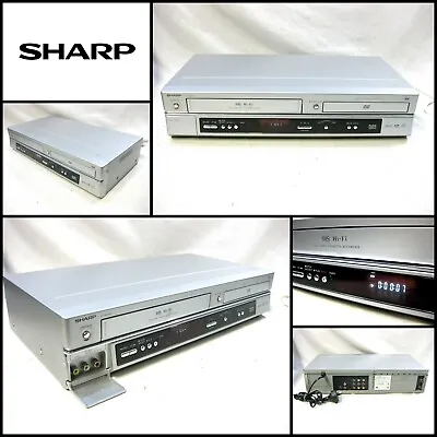 SHARP DV-NC100 6 Head HiFi DVD VCR Recorder Combo Player • $70