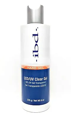 IBD UV/LED Builder Gel Hard Gel Clear 8oz Refill Size - Super Deal • $39.99