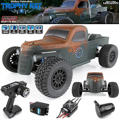 Associated 70019 1/10 Trophy Rat Brushless 2WD Off-Road Championship Truck RTR • $297.49
