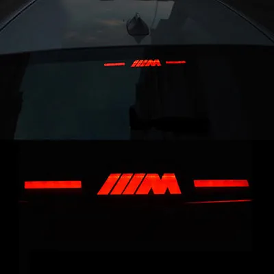 Black Brake Light Sticker For BMW M 3 Series E46 E90 E92 E93 E30 E35 E80 F31 • $6.07