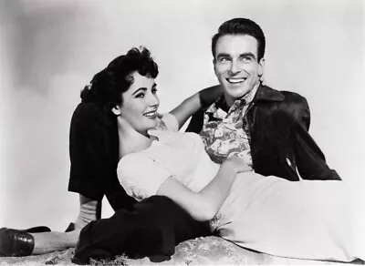 Montgomery Clift Elizabeth Taylor Portrait In Photo Poster Framing Print 8 X 10 • $12.97