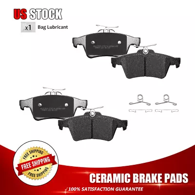 Rear Ceramic Brake Pads For 13-16 Ford Escape 07 08-13 Volvo C30 12-15 Jaguar XK • $27.40