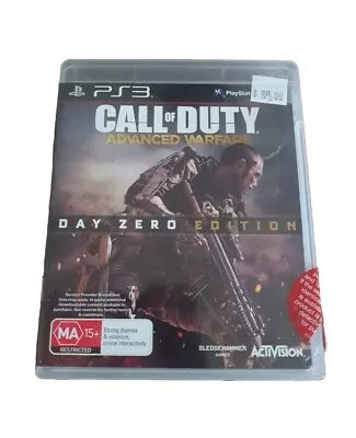 Call Of Duty Advanced Warfare Day Zero Edition + Manual PS3 PAL Complete • $9.99