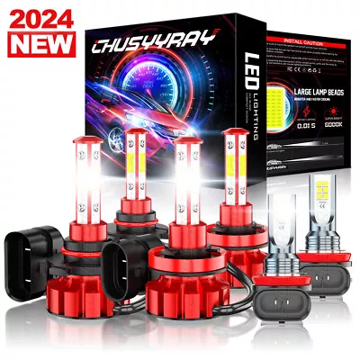 For Mazda CX-5 2013-2016 LED Headlight Bulbs Kit High / Low Beam + Fog Light • $35.99