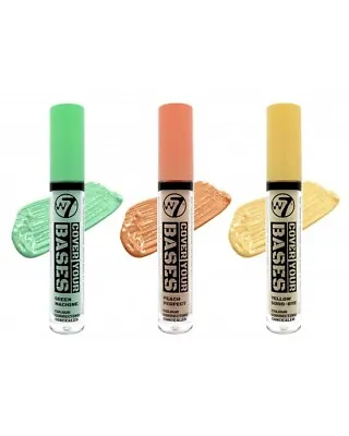 W7 Cover Your Bases Blendable  Colour Correcting Concealer 5ml Choose Shade • £3.29