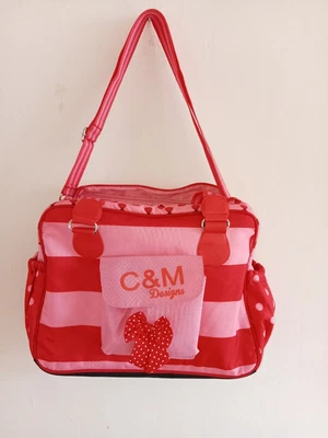 £6 • Buy ISafe Changing Bag Luxury Quality (New Design ) - Bow Dots