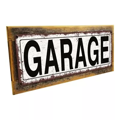 Garage Metal Sign; Wall Decor For Mancave Den Or Gameroom • $29.99