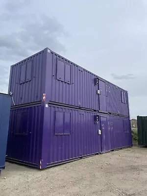 32ft X 10ft Anti-Vandal Office Canteen Drying Room Container Welfare Unit • £5200