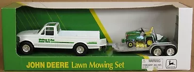 ERTL 5009  John Deere Lawn Mowing Set  W/Ford Truck & Mower D/C 1:32-Scale NOS • $29.99