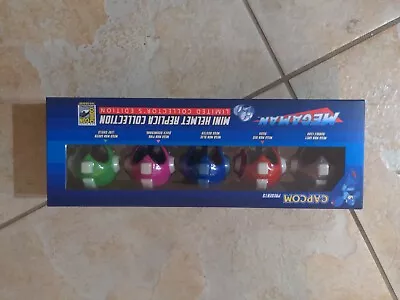 Mega Man Mini Helmet Replica Collection Complete Set Comic Con 2015 Exclusive • $74.99