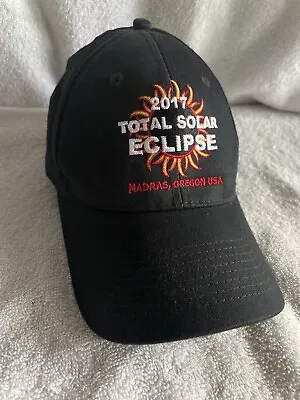 Old School Total Solar Eclipse 2017 Oregon  Hat Ball Cap Science Outdoors  OSFM • $22