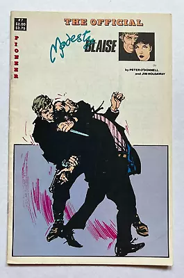 The Official Modesty Blaise #7 VG/Fine Pioneer Press 1988 • $5.29