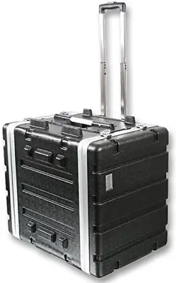 FLIGHT CASE ABS 19  7U TROLLEY ABS-8UTR By PULSE • £241.49