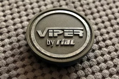 Rare Original Youngtimer Viper By RIAL N08 Alloy Wheel Center Cap Cover Hub Gray • $24.90