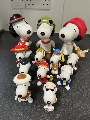 Mcdonalds Happy Meal Toys Snoopy World Tour 1999 • £10