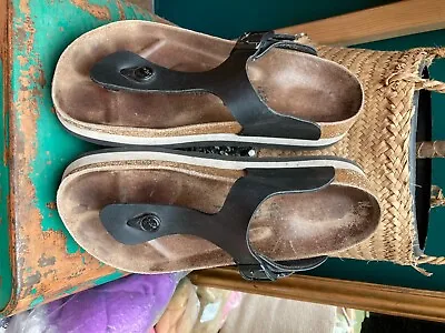 £45 • Buy Birkenstock Papillio Platform Sandals Size 5 38 Black