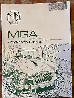 Mg Mga 1500  Mga 1600 & Mga 1600 Mk2 (1955-1962) Factory Workshop Manual • $12.43