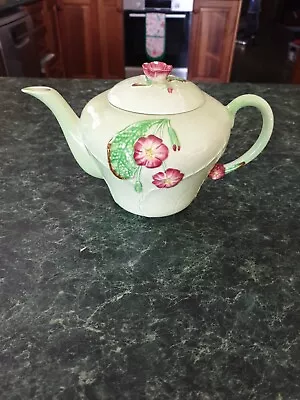 Carlton Ware - Green Primula Tea Pot • $230