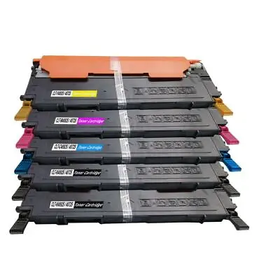 5 Toner Cartridge For Samsung CLP 320 320N 320 325 325N CLX 3180 3185 3185FN • £48.37