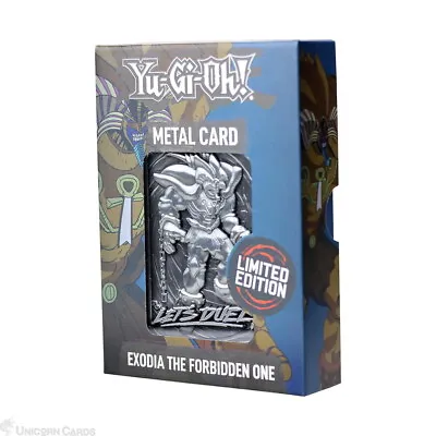 Yu-Gi-Oh! Limited Edition Collectable Metal Card - Exodia The Forbidden One • £3.19