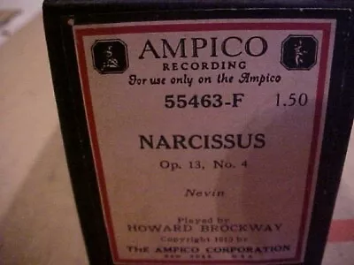 Ampico Narcissus Player Piano Roll • $4.99