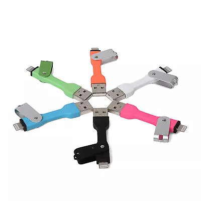 Micro USB Keychain Sync Charge For Samsung Galaxy  S3 S4 S5 S6 Edge Note 2 3 4 4 • $4.88