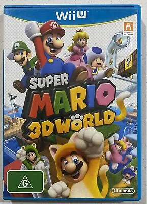 Nintendo Wii U Super Mario 3D World . • $24.95