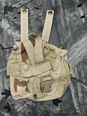 US GI Military MOLLE II Quart Canteen Pouch/Cover Camo Used-good Condition • $8.99