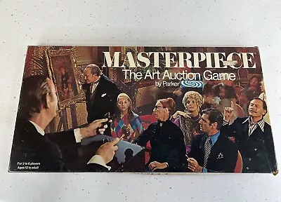 Masterpiece Art Auction Board Game By Parker Vintage Edition 1970 #226 • £19.95
