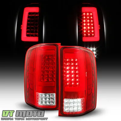 2007-2013 Chevy Silverado 1500 2500 Sequentia LED Tube Tail Lights Brake Lamps • $169.99