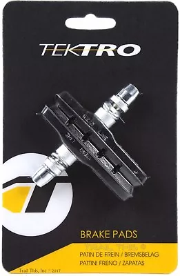 Tektro Linear Pull V-Type Brake Pads Shoes 72mm Threaded Post MTB/Hybrid Bike • $7.45