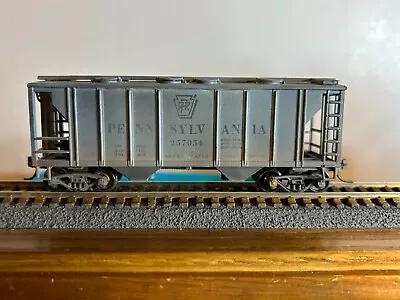 MDC #???  P.R.R. Covered Hopper Car #257054 Built-up W/Kadees & Weathered 1:87 • $19.99