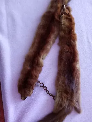 2 Vintage Mink Fur Full Pelts In Great Condition • $24.95