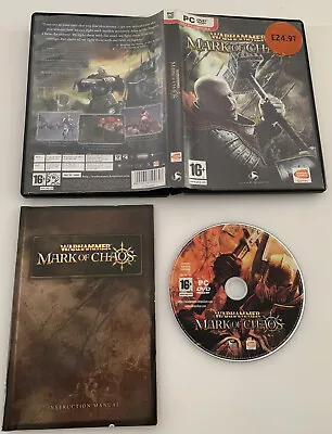 Warhammer: Mark Of Chaos PC DVD-ROM Game - With Manual • £3.99