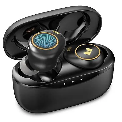 Monster Wireless Earbuds Achieve 300 AirLinks Bluetooth Headphones Touch Contro • $28.99