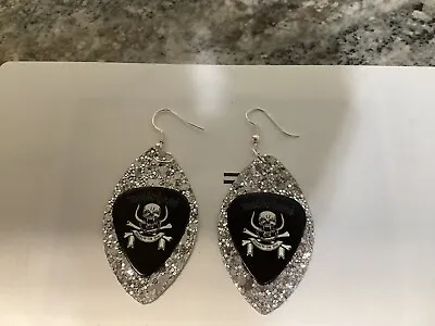 Motorhead Guitar Pick Earrings • $10