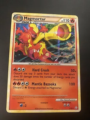 2010 Pokémon HeartGold & SoulSilver - Unleashed Expansion Set Magmortar #2 • $0.99