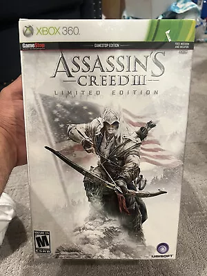 $0.99 • Buy Xbox 360 Assassin's Creed 3 Collector's Set, Connor Statue Flags Game Included!