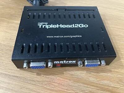 Matrox TripleHead2Go T2G-A3AF Multi Display VGA • $85