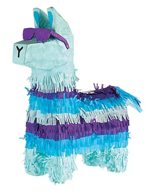 Battle Royal Llama Pinata Sweets Mexican Party Game Kids Childs Birthday Blue • £12.97