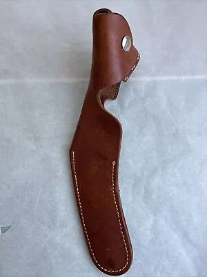 Vintage Quality Leather Gun Holster Brown • $18
