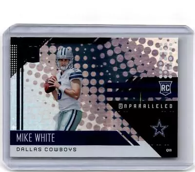 2018 Panini Unparalleled #244 Mike White RC • $4