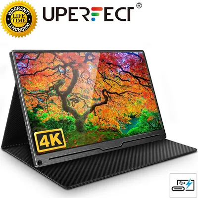 $319.99 • Buy Uperfect 4K HDR Ultra Slim Portable Monitor 15.6  IPS 3840x2160 Type-C Display