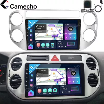 8G+128GB For VW Tiguan 2010-2017 Android 13 Carplay Car GPS Stereo Radio DSP Cam • $269.99