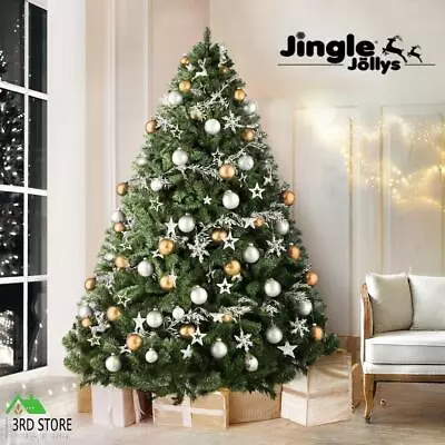 Jingle Jollys Christmas Tree 2.1M 7FT Xmas Decoration Green Home Decor 1250 Tips • $88.20
