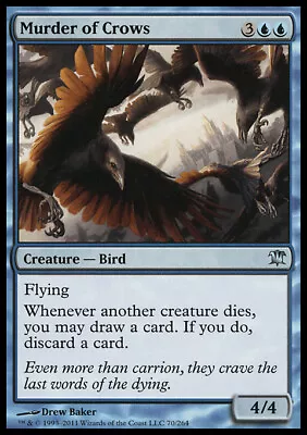 Magic The Gathering MTG Murder Of Crows (70) Innistrad   NM • $0.99